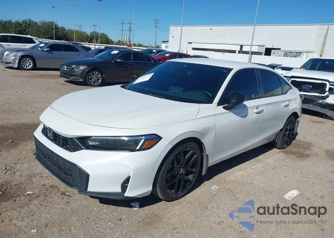 2025 Honda Civic Sport from USA, damaged, VIN 2HGFE2F5XSH502220